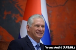 Президент Республики Куба и Первый секретарь ЦК Коммунистической партии Кубы Мигель Диас-Канель