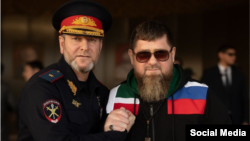 Аслан Ирасханов и Рамзан Кадыров. Фото из аккаунта Ирасханова в инстаграме