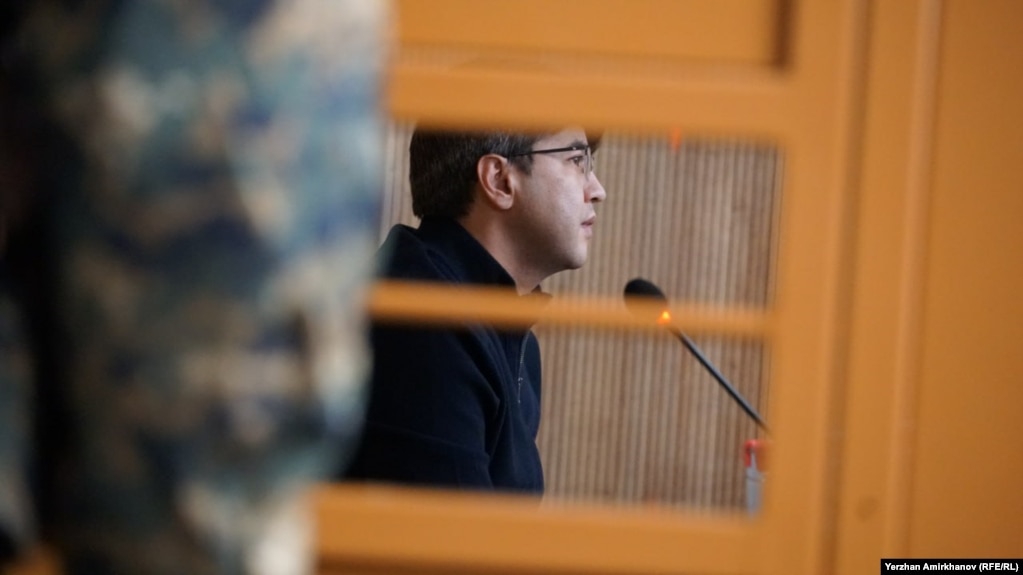 Бывший министр национальной экономики Казахстана Куандык Бишимбаев в суде