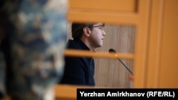 Бывший министр национальной экономики Казахстана Куандык Бишимбаев в суде