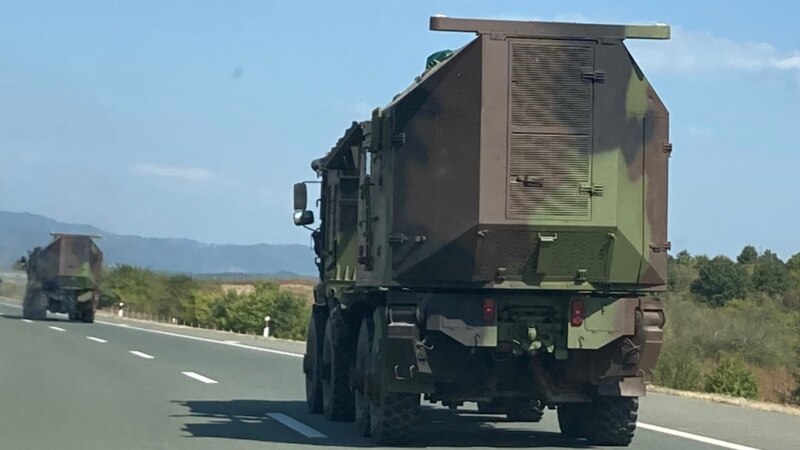 RSE beleži kretanje vojnog konvoja na jugu Srbije
