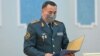 Мурат Бектанов в день своего назначения министром обороны. 31 августа 2021 года. Фото с сайта Акорды
