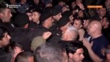 WATCH: Armenian Protesters Scuffle With Police Amid Nervousness Over Border Demarcation