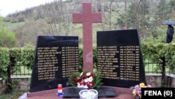 Spomen-obilježje ubijenima u Trusini, 16. april 2023.