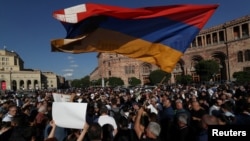 Акция протеста в Ереване, 19 сентября 2023 года