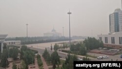 Түтін басқан Астана. 19 маусым 2023 жыл 