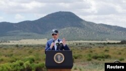 Joe Biden predstavlja javnosti novi naziv područja: Baaj Nwaavjo I'tah Kukveni, Arizona, 8. august