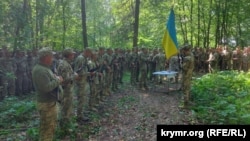 Бійці 212-го батальйону складають присягу на вірність Україні