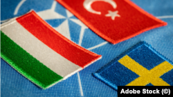Magyarország, Törökország és Svédország zászlaja