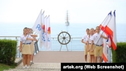 Участники смены в детском центре «Артек». Крым, май 2024 года 