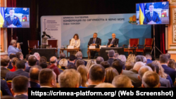 Заседание Второй Черноморской конференции безопасности Международной «Крымской платформы». Болгария, София, 15 апреля 2023 года