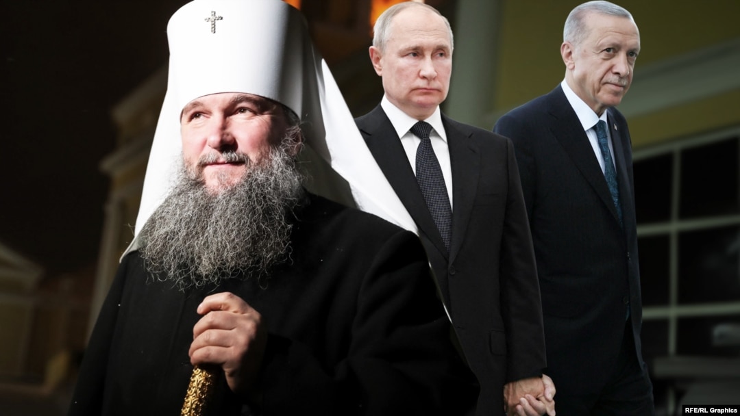 Владимир Путин и Реджеп Эрдоган, коллаж