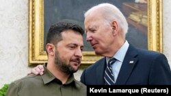 Владимир Зеленский и Джо Байден
