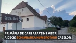 Renumerotarea caselor din Viscri ignoră tradiţia localtăţii, sit UNESCO