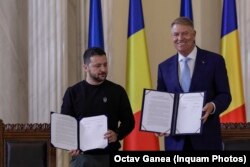 Președintele Klaus Iohannis și președintele Volodimir Zelenski au semnat, pe 10 octombrie, un document prin care se angajau să facă un parteneriat strategic.