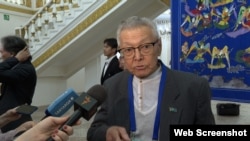 Нариман Кыпшакбаев, бывший министр водных ресурсов. Балхаш, 30 мая 2024 года