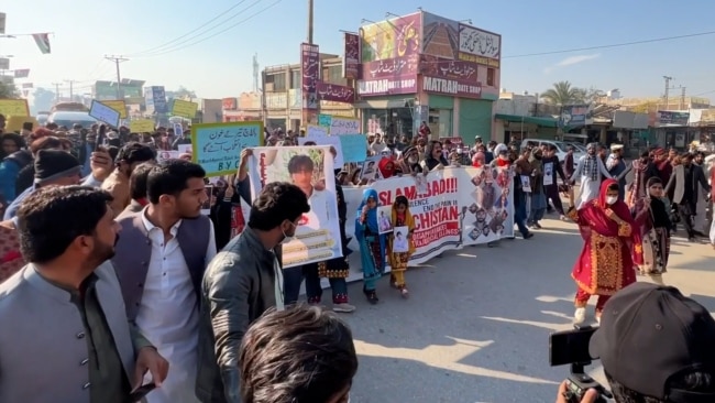 Baluchis March In Pakistan Against Alleged Deaths In Police Custody
