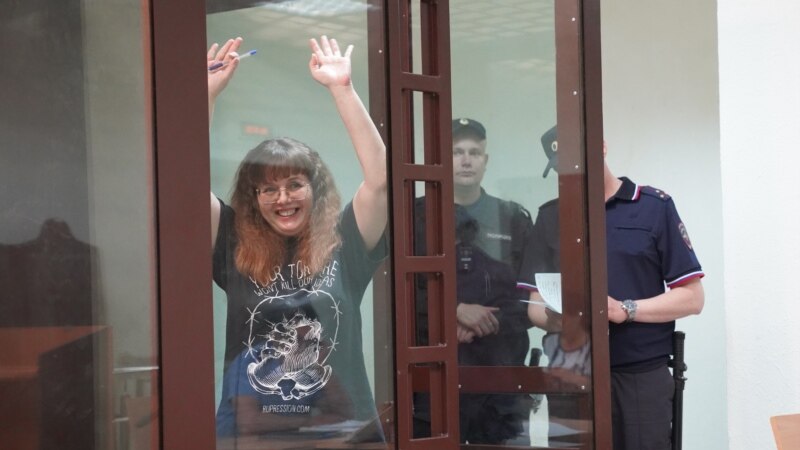 Prosecutors Seek Seven Years In Prison For Russian Anti-War Activist