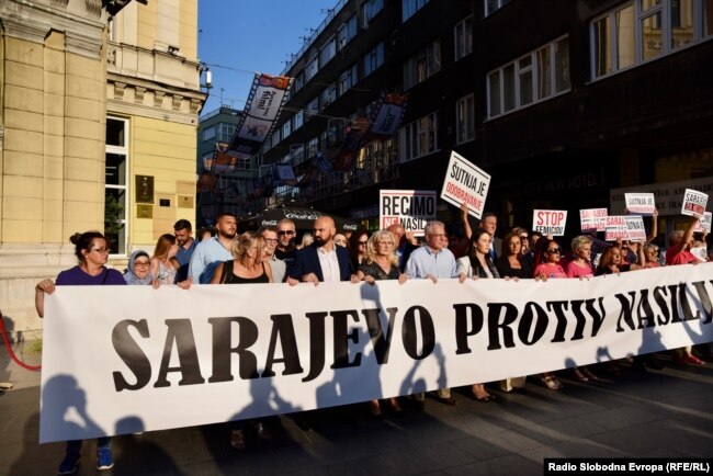Protest u Sarajevu, 14. augusta 2023.