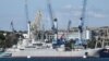 Захваченный Россией большой десантный корабль ВМСУ «Константин Ольшанский» в Севастополе, 2020 год
