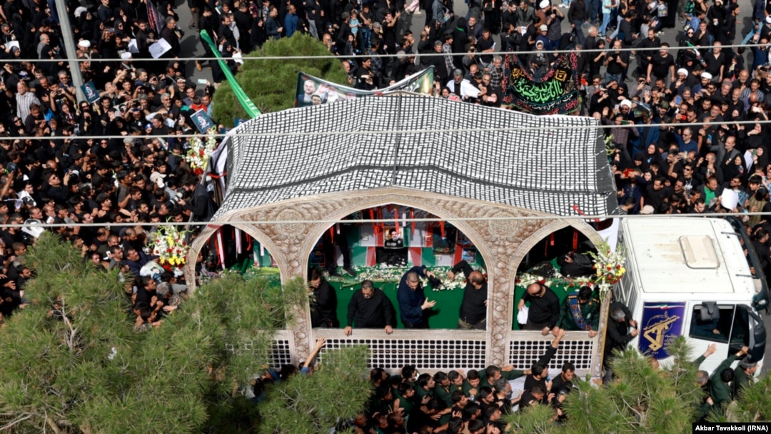 The last day of funeral ceremonies for Iranian President Ebrahim Raisi commenced on May 23 in the eastern city of Birjand.