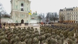 Ceremonies Across The World Mark First Anniversary Of Russian War On Ukraine