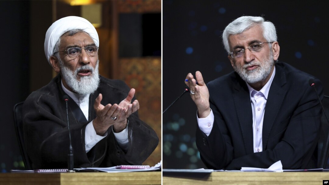 مصطفی پورمحمدی (چپ) می‌گوید علت مخالفت جلیلی با اف‌ای‌تی‌اف این بود که نمی‌خواست این کار در دولت حسن روحانی انجام شود