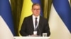 Прем’єр-міністр Фінляндії Петтері Орпо під час візиту до України. Київ, 23 серпня 2023 року