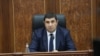 Armenia - Gyumri Mayor Vardges Samsonian chairs a session of the city council, December 13, 2023.