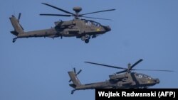 AH-64E Apache հարվածային ուղղաթիռներ, արխիվ