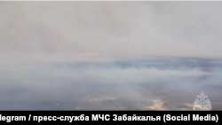 Ландшафтные пожары в Забайкальском крае