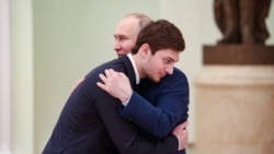 Эли Кадыров на встрече с Путиным