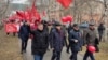 Коммунисты 1 мая в Новосибирске