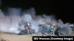 Patru persoane au murit și cinci au fost rănite de o explozie la o magistrală de gaz pe șantierul autostrăzii Moldovei.