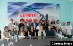 Участники STOP и представители ICAN Germany в Казахстане. Семей, 2024 год