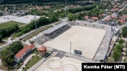 A lovaskomplexum drónfelvételről Szilvásváradon