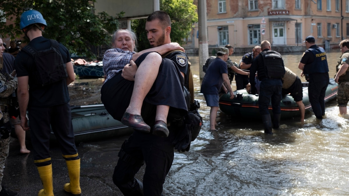 Ukraine Forced To Cope With Disastrous Flooding After Rupture Of Kakhovka  Dam