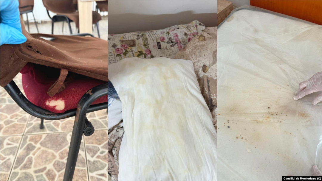 Inspectorii Consiliului Național de Monitorizare (CNM), instituție a statului care verifică centrele pentru persoane cu dizabilități a găsit condiții înfiorătoare într-un astfel de centru din localitatea Războieni, județul Neamț.