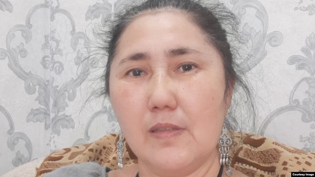 Активистка из села Жангала Западно-Казахстанской области Мензада Кабиева