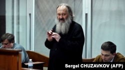 Митрополит УПЦ (МП) Павло (Петро Лебідь) у суді, 1 квітня 2023 року