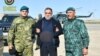 روبن واردانیان، رئیس سابق دولت جمهوری خودخوانده قره‌باغ کوهستانی، پس از بازداشت توسط اداره مرزبانی جمهوری آذربایجان