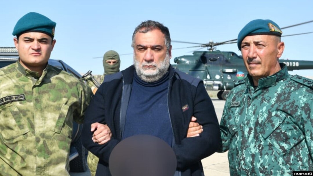 Кадры задержания Рубена Варданяна