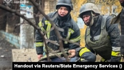 У руском ракетном нападу убијени су украјински први реаговали у Одеси