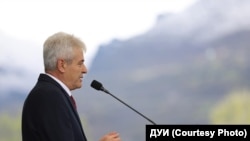 Ali Ahmeti, kryetar i Bashkimit Demokratik për Integrim.