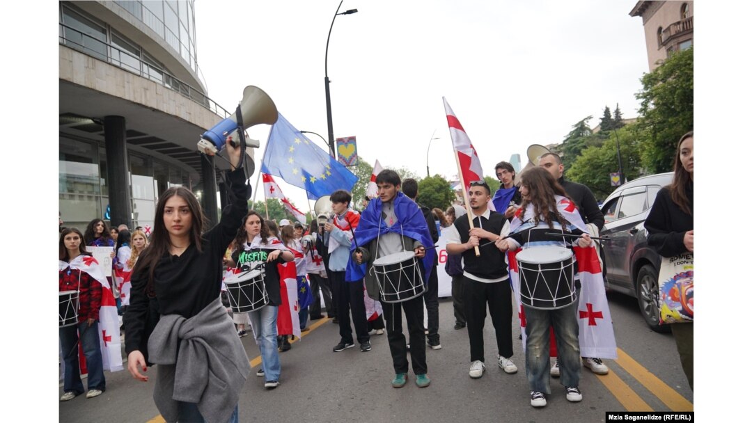 დემონსტრაცია თბილისში. 26 მაისი, 2024 წელი