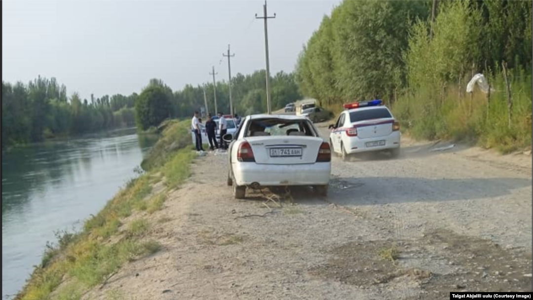 Суудан чыгарылган Daewoo Nubira үлгүсүндөгү автоунаа. 