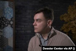 Gleb Karakulov vorbește în timpul unui interviu acordat în Turcia, în decembrie 2022. Imagine furnizată de Dossier Center, un grup de investigație cu sediul la Londra finanțat de opozantul rus Mihail Hodorkovski.