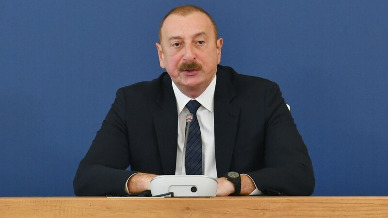 Azerbaijan's Aliyev Says There Is A Real Chance Of A Peace Deal With Armenia