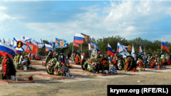 Могилы 2023 года на кладбище «‎Кальфа» в Севастополе