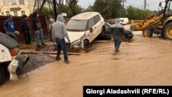 15 ივნისი. წყალდიდობა გურჯაანში. 